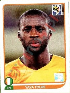 534 Yaya Toure – FIFA World Cup South Africa 2010 Panini