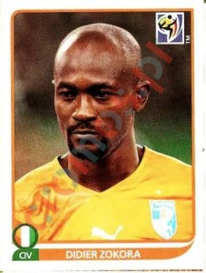 535 Didier Zokora – FIFA World Cup South Africa 2010 Panini