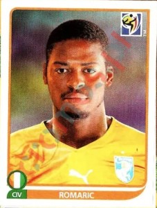 537 Romaric – FIFA World Cup South Africa 2010 Panini