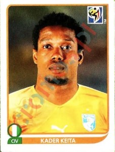 538 Kader Keita – FIFA World Cup South Africa 2010 Panini