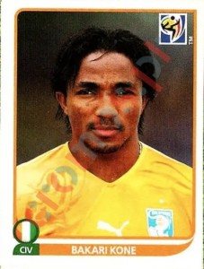 540 Bakari Kone – FIFA World Cup South Africa 2010 Panini