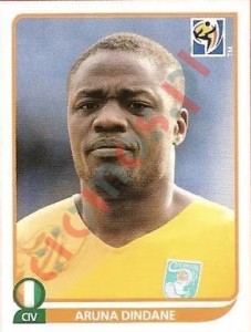 540x Aruna Dindane – FIFA World Cup South Africa 2010 Panini