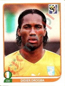 542 Didier Drogba – FIFA World Cup South Africa 2010 Panini