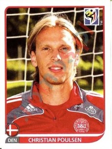 361 Christian Poulsen – FIFA World Cup South Africa 2010 Panini