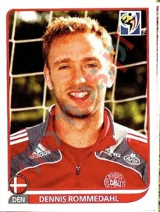 367 Dennis Rommedahl – FIFA World Cup South Africa 2010 Panini