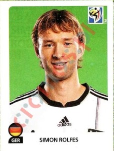 267 Simon Rolfes – FIFA World Cup South Africa 2010 Panini