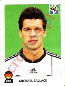 268 Michael Ballack – FIFA World Cup South Africa 2010 Panini