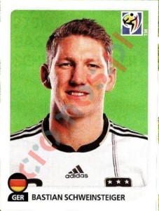 270 Bastian Schweinsteiger – FIFA World Cup South Africa 2010 Panini