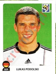 274 Lukas Podolski – FIFA World Cup South Africa 2010 Panini