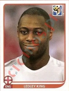 186x Ledley King – FIFA World Cup South Africa 2010 Panini