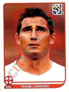 191 Frank Lampard – FIFA World Cup South Africa 2010 Panini