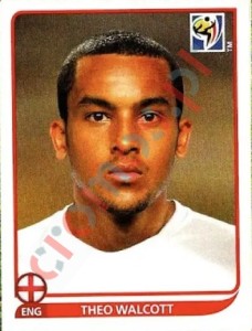 196 Theo Walcott – FIFA World Cup South Africa 2010 Panini
