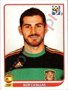 564 Iker Casillas – FIFA World Cup South Africa 2010 Panini