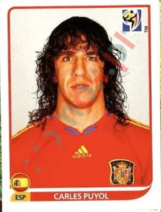 565 Carles Puyol – FIFA World Cup South Africa 2010 Panini