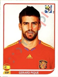 566 Gerard Pique – FIFA World Cup South Africa 2010 Panini