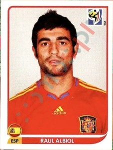 568 Raul Albiol – FIFA World Cup South Africa 2010 Panini