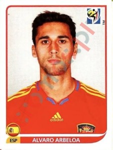 570 Alvaro Arbeloa – FIFA World Cup South Africa 2010 Panini