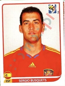 571 Sergio Busquets – FIFA World Cup South Africa 2010 Panini