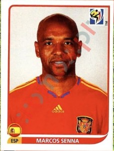 572 Marcos Senna – FIFA World Cup South Africa 2010 Panini