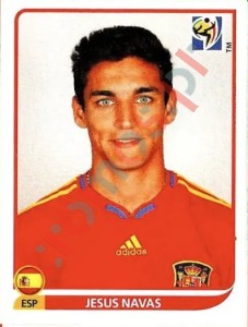 575 Jesus Navas – FIFA World Cup South Africa 2010 Panini