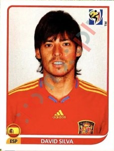 578 David Silva – FIFA World Cup South Africa 2010 Panini
