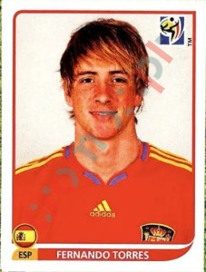 580 Fernando Torres – FIFA World Cup South Africa 2010 Panini