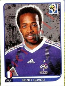 101 Sidney Govou – FIFA World Cup South Africa 2010 Panini