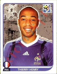 103 Thierry Henry – FIFA World Cup South Africa 2010 Panini