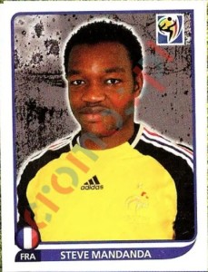 90 Steve Mandanda – FIFA World Cup South Africa 2010 Panini