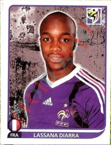 95 Lassana Diarra – FIFA World Cup South Africa 2010 Panini