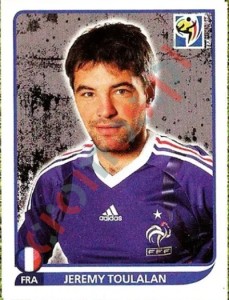 96 Jeremy Toulalan – FIFA World Cup South Africa 2010 Panini