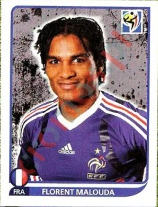 99 Florent Malouda – FIFA World Cup South Africa 2010 Panini