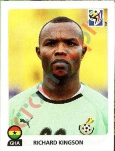 317 Richard Kingson – FIFA World Cup South Africa 2010 Panini