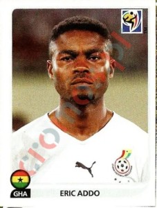 320 Eric Addo – FIFA World Cup South Africa 2010 Panini