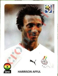 321 Harrison Afful – FIFA World Cup South Africa 2010 Panini