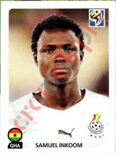 322 Samuel Inkoom – FIFA World Cup South Africa 2010 Panini
