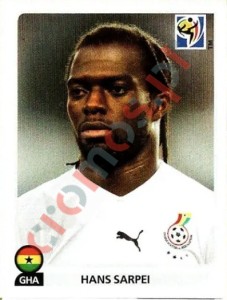 323 Hans Sarpei – FIFA World Cup South Africa 2010 Panini