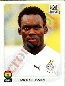 325 Michael Essien – FIFA World Cup South Africa 2010 Panini