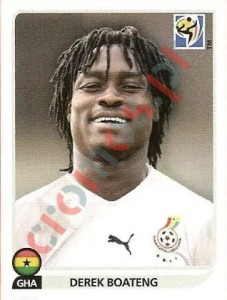 329x Derek Boateng – FIFA World Cup South Africa 2010 Panini