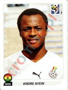 330 Andre Ayew – FIFA World Cup South Africa 2010 Panini
