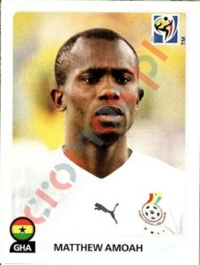 332 Matthew Amoah – FIFA World Cup South Africa 2010 Panini