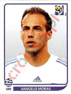 167 Vangelis Moras – FIFA World Cup South Africa 2010 Panini