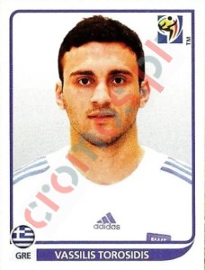 171 Vasilis Torosidis – FIFA World Cup South Africa 2010 Panini