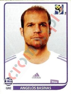 174 Angelos Basinas – FIFA World Cup South Africa 2010 Panini