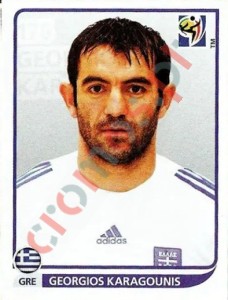 176 Giorgos Karagounis – FIFA World Cup South Africa 2010 Panini