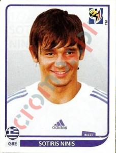 177 Sotiris Ninis – FIFA World Cup South Africa 2010 Panini