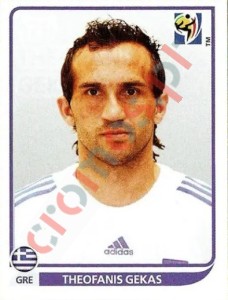 179 Theofanis Gekas – FIFA World Cup South Africa 2010 Panini
