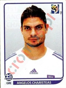181 Angelos Charisteas – FIFA World Cup South Africa 2010 Panini
