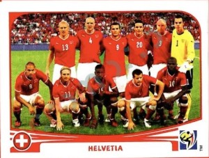 581 Team Photo – FIFA World Cup South Africa 2010 Panini