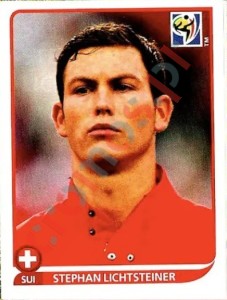 585 Stephan Lichtsteiner – FIFA World Cup South Africa 2010 Panini